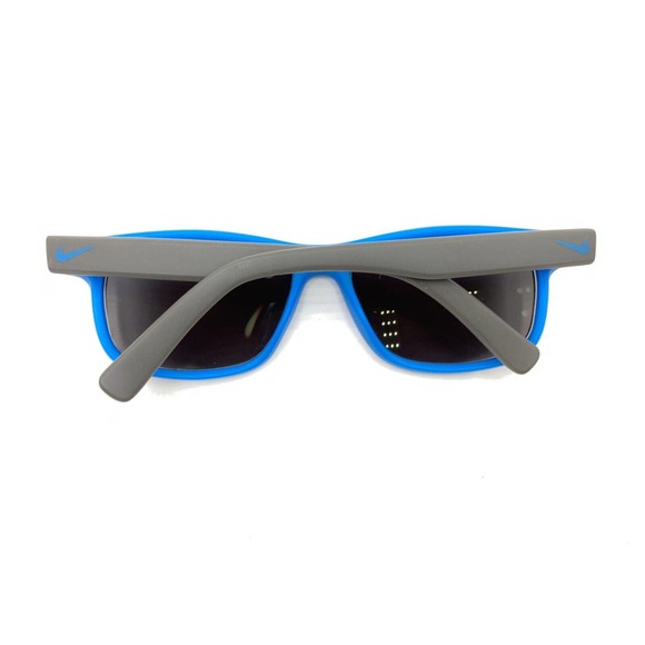 Nike Champ EV 0815 405 Blue Gray Square Sunglasses Frames Kids Youth Designer - Picture 11 of 12